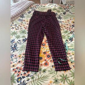 NWT 7th Avenue NY & CO Pants pink and black medium